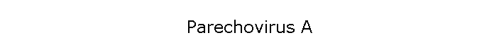 Parechovirus A